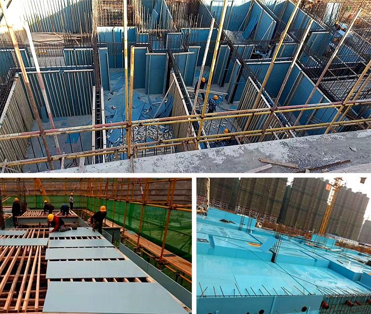 Plastic Column Slab Beam Formwork